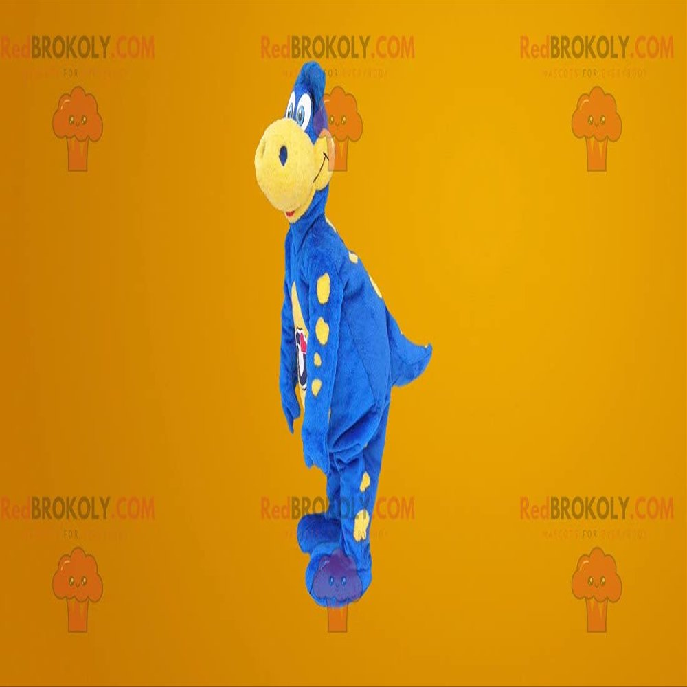 Famous blue dragon REDBROKOLY Mascot - Danone Costume