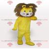 SPOTSOUND REDBROKOLY Mascot yellow and brown lion cub soft and hairy view 1