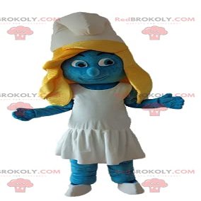 SPOTSOUND Smurfette REDBROKOLY Mascot from the famous comic strip The Smurfs
