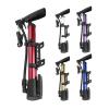 FHYTGBS Bike Football Pump Aluminium Alloy American British Valve Portable Air Pump Inflator Bicycle Accessories (Color : Red) view 2
