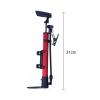 FHYTGBS Bike Football Pump Aluminium Alloy American British Valve Portable Air Pump Inflator Bicycle Accessories (Color : Red) view 3