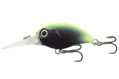Eurotackle Z-Cranker 1.5" Micro Crankbait (Black Hi-Viz)