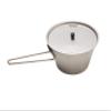 Vargo Titanium Sierra Magna: Ultralight, Strong, and Versatile Camp Pot and Bowl Combo for Backpacking view 1