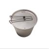 Vargo Titanium Sierra Magna: Ultralight, Strong, and Versatile Camp Pot and Bowl Combo for Backpacking view 2