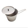 Vargo Titanium Sierra Magna: Ultralight, Strong, and Versatile Camp Pot and Bowl Combo for Backpacking view 3