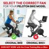 TrubliFit Fan for Peloton Bike & Peloton Treadmill - Accessories for Peloton - Fits Original, Bike+ or Tread - No Batteries or Charging Required view 2