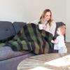 Arcturus Backwoods Wool Blanket - 4.5lbs, Warm, Heavy, Washable, Large | Great for Camping, Outdoors, Survival & Emergency Kits (Olive Green Buffalo) view 4