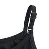 Liakada Girls Supportive Bra Top with Integrated Bra Shelf Liner for Dance, Gymnastics, Yoga, Cheer! Black view 3