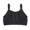 Liakada Girls Supportive Bra Top with Integrated Bra Shelf Liner for Dance, Gymnastics, Yoga, Cheer! Black view 4