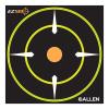 15255 EZ See Bullseye Target, Adhesive, Black, 6-In., 12-Pk. - Quantity 12 view 1