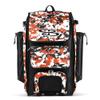 Boombah Catchers Superpack Hybrid Digital Camo Bat Bag Black/Orange - Wheeled & Backpack Version view 1