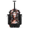 Boombah Catchers Superpack Hybrid Digital Camo Bat Bag Black/Orange - Wheeled & Backpack Version view 2