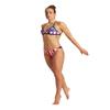 ARENA Women's Print Sport Bikini Tie Back MaxLife Swimsuit Bathing Suit Top and Bottom for Swimming, Stars & Stripes - Bottom, 32 view 2