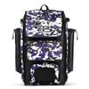 Boombah Catchers Superpack Hybrid Digital Camo Bat Bag Black/Purple - Wheeled & Backpack Version view 1