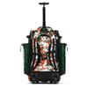 Boombah Catchers Superpack Hybrid Digital Camo Bat Bag Dark Green/Orange - Wheeled & Backpack Version view 2