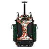 Boombah Catchers Superpack Hybrid Digital Camo Bat Bag Dark Green/Orange - Wheeled & Backpack Version view 3