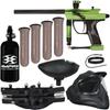 Action Village Kingman Spyder Fenix Legendary Paintball Gun Package Kit (Gloss Lime)