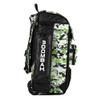 Boombah Catchers Superpack Hybrid Digital Camo Bat Bag Black/Lime Green - Wheeled & Backpack Version view 4