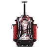 Boombah Catchers Superpack Hybrid Digital Camo Bat Bag Red/Gray - Wheeled & Backpack Version view 2