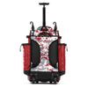 Boombah Catchers Superpack Hybrid Digital Camo Bat Bag Red/Gray - Wheeled & Backpack Version view 3