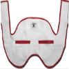 Handlebar Towel for Peloton Bike+, red trim, soft and absorbent view 2