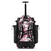 Boombah Catchers Superpack Hybrid Digital Camo Bat Bag Black/Pink - Wheeled & Backpack Version view 2