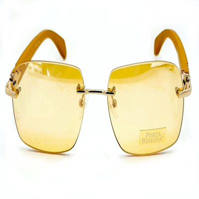 Porta Romana Travel Collection Sunglasses Model 1974 "Rimless