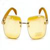 Porta Romana Travel Collection Sunglasses Model 1974 "Rimless view 1