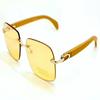Porta Romana Travel Collection Sunglasses Model 1974 "Rimless view 2