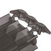 Velaurs Dart Case, Durable Easy to Carry 3 Sleeve Dart Storage Box ABS with Lock Buckle for All Kinds of Darts for Outdoor(Black) view 3