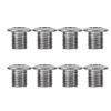 Bicycle Accessories 8Pcs Bicycle Chain Wheel Crankset Locking Screws Mountain Road Bike Crank Set Monolock Bolts Parts Cycling Bike Parts view 2