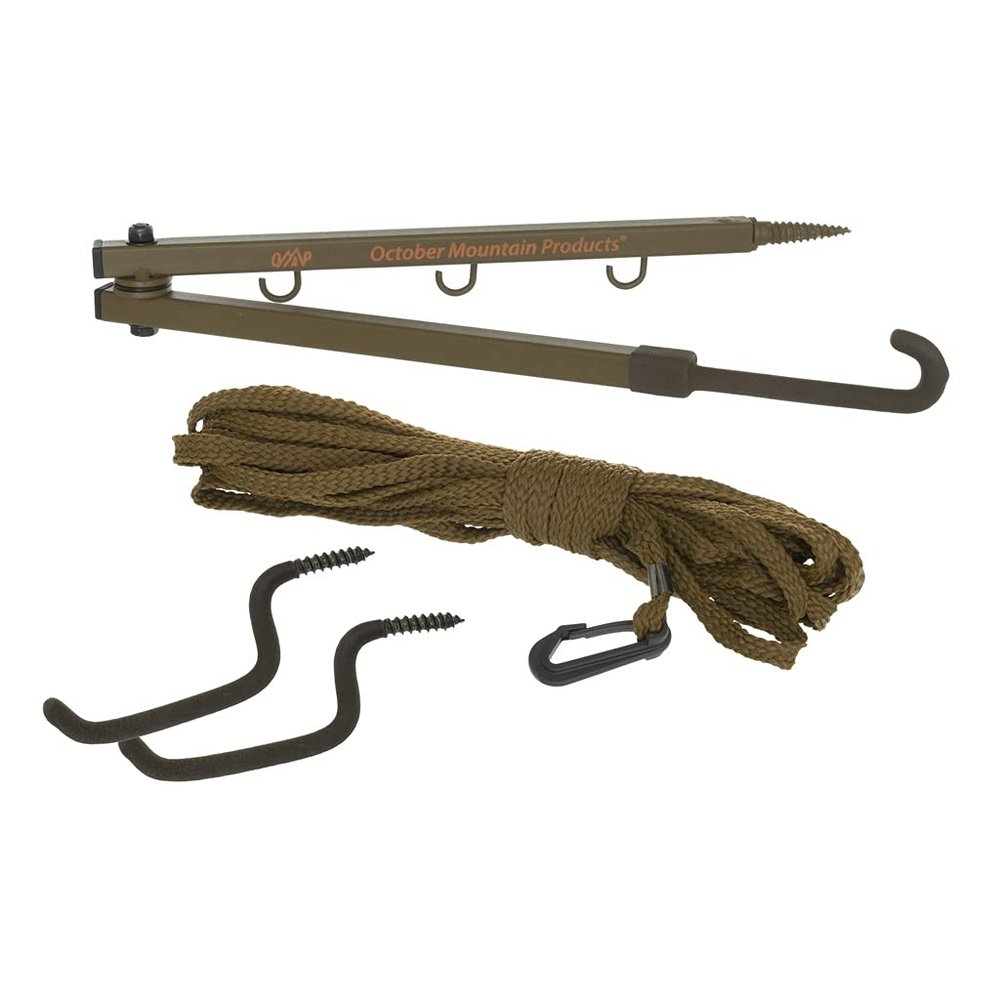 October Mountain Products Tree Accessory Package- (23 in. arm, 2 Tree Hooks, Bow Rope)