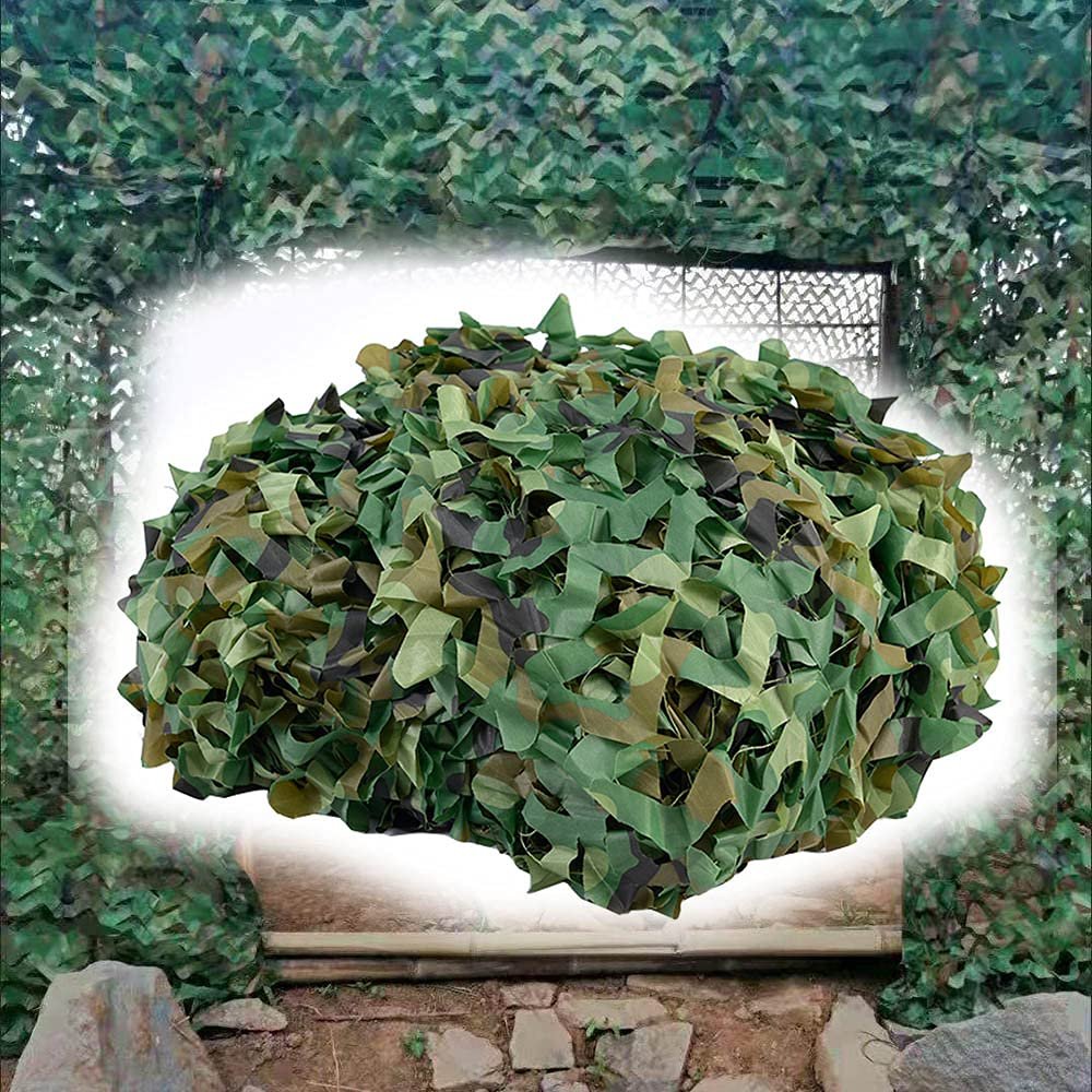 LKP 2030ft Camouflage Netting for Hunting Camping Sun Shade Outdoor Woodland Camo Netting for Jungle Party Decoration Blind Shooting