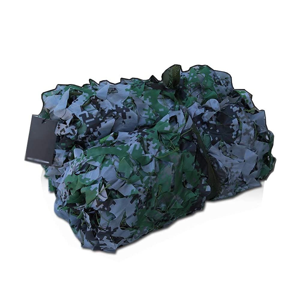 BcofoA Military Camouflage net, Digital Camouflage Shade net, Suitable for Camping, Hunting, Shooting, Outdoor Decoration, can be Customized. (Size : 1.55M/516.5FT)