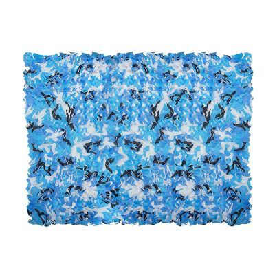 BcofoA Blue Camouflage net, Sun Shade net, Beach Camping, Theme Decoration, Customizable. (Size : 1.52M/56.6FT)