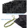 BcofoA Black Camouflage net, Shade Hiding, Outdoor Camping, Hunting, Shooting, Party Decoration Without mesh can be Customized. (Size : 1.52M/56.6FT) view 3