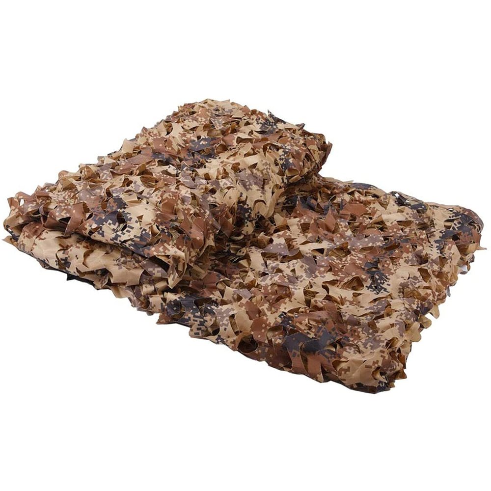 BcofoA Desert Camouflage net, Suitable for Desert Travel, car Hide Camouflage, Sun Protection, Waterproof, can be Customized. (Size : 1.58M/526.4FT)