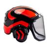 Protos Integral ARBORIST Helmet - Black and Neon Red view 1