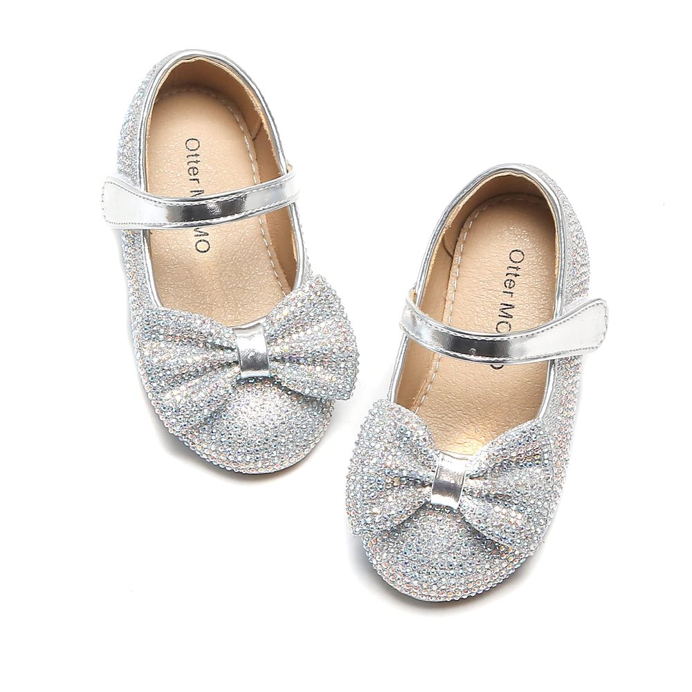 Otter MOMO Toddler Flower Girl Dress Shoes Size 13 Ballerina Flats School Party Wedding Shoes