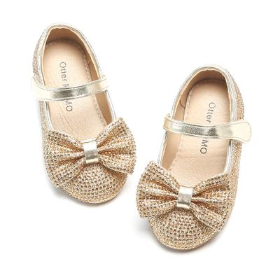 Otter MOMO Toddler Flower Girl Dress Shoes Size 6 Ballerina Flats School Party Wedding Shoes