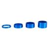 Bicycle Accessories 4Pcs Bicycle Headset Washer Mountain Bicycle Front Fork Washer Bike Stem Handlebar Spacer Ring Gasket Bike Parts (Color : Blue) view 1