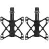 Bicycle Accessories Light Weight Bicycle Pedals Aluminium Alloy Mountain Road Bike Bearing Pedals Anti-Slip Spikes Bicycle Pedals Bike Parts (Color : Black) view 2