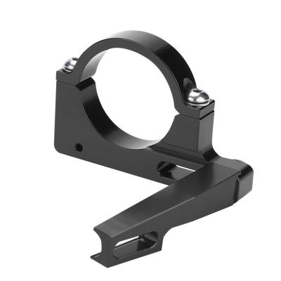 Bicycle Accessories Bicycle Front Derailleur Adapter Clamp Aluminum Alloy Conversion Adapter Adjustable Bike Conversion Switch Seat Bike Parts (Color : Black)