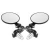 SJHY Bicycle Accessories 2Pcs Electrombile Handle Bar End Round Rear View Mirrors Aluminum Alloy Mountain Road Bike Bicycle Rearview Mirrors Bike Parts view 1