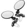 SJHY Bicycle Accessories 2Pcs Electrombile Handle Bar End Round Rear View Mirrors Aluminum Alloy Mountain Road Bike Bicycle Rearview Mirrors Bike Parts view 4