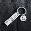 BESPMOSP Appreciatione Gifts 26 Letter Keychain Drive Safe Keychain A-Z Gifts Father's day Birthday Gift for Husband Dad Boyfriend view 3