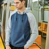DUOFIER Hoodies for Men Pullover Hooded Sweatshirt with Kangaroo Pocket, 39Denim Blue-L view 3