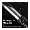 1 pcs Portable Bicycle Pump Hand Pump Cycling Air Pump Tire Inflator Valve Bike Pump (Color : Black Silver) view 4