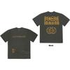 Imagine Dragons Men's Cutthroat Symbols (Back Print) Slim Fit T-Shirt Small Charcoal view 3
