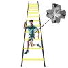 Resistance Parachute Training Equipment Set, Include 16m Agility Ladder /1Resistance Parachute/4hooks/6 Cones,Improv Speed/Stamina/Strength view 1
